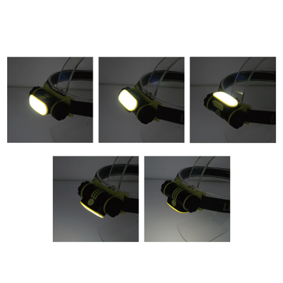 Torcia elettrica di campeggio compatta ricaricabile del LED mano regolabile Wave della cinghia da 2200 MAh