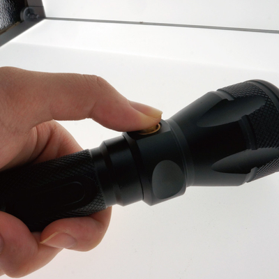 Torcia elettrica d'immersione tenuta in mano dura del LED 600 lumi con il commutatore di pulsante