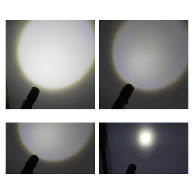 Materiale della lega di alluminio del lume della torcia elettrica del Cree aa EDC LED del pulsante alto