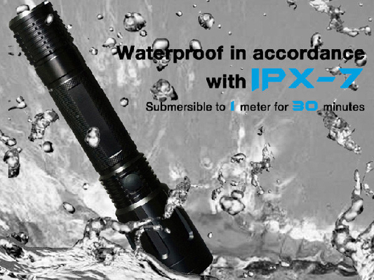 Resistenza all'acqua tattica della torcia elettrica IPX7 di applicazione di legge di alto potere