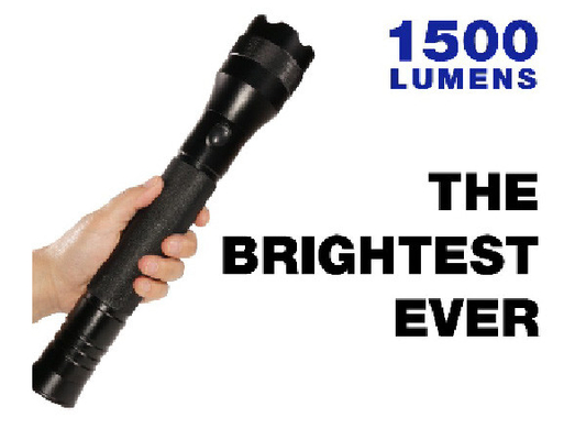 Luminosità materiale tattica della lega di alluminio della luce di fiaccole della polizia potente alta