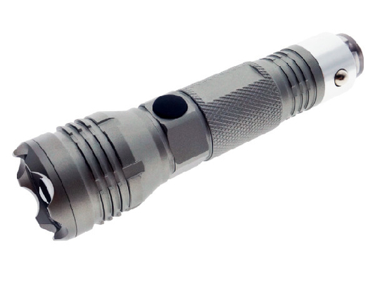 Carico ricaricabile della spina dell'automobile della prova del tempo della torcia elettrica del CREE XPG LED