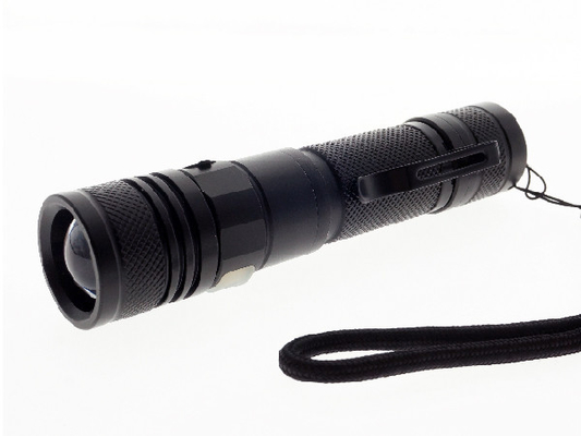 Torcia ricaricabile di zumata della cinghia della mano piccola, torcia principale ricaricabile del Usb
