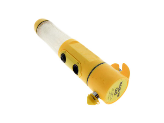 Colore di giallo della torcia elettrica di emergenza LED di batterie AA per illuminazione dell'allarme