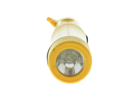 Colore di giallo della torcia elettrica di emergenza LED di batterie AA per illuminazione dell'allarme