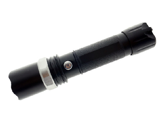 Torcia elettrica principale ad alta intensità tenuta in mano dello zoom, peso leggero della torcia elettrica di 18650 Edc