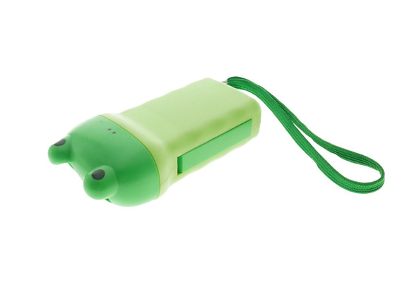 Torcia di carico della dinamo LED del giocattolo di forma della rana di auto promozionale della torcia elettrica