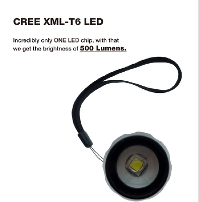 3 * stile tradizionale della torcia del metallo di XML T6 della torcia elettrica di EDC LED di batterie AAA