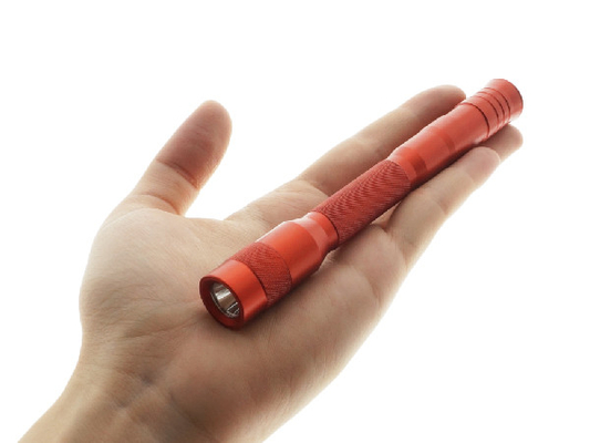 Materiale 2 della lega di alluminio della torcia elettrica della penna del Cree LED di superpotenza * batterie AAA