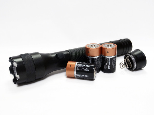 Resistenza all'acqua della torcia elettrica IPX7 della tasca di IPX7 LED Edc con 3 * batterie di D