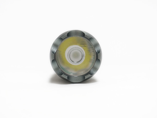 Tipo ricaricabile commutatore dell'argento/rosso Starlite EDC LED della torcia elettrica di pulsante