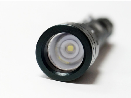 tipo piano materiale della lente della torcia elettrica della penna del LED inciso 2aaa del corpo della lega di alluminio