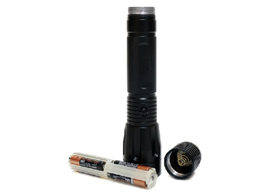 Alto potere di campeggio tattico della torcia elettrica del CREE LED con 6 * batteria a secco del AAA