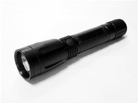 Torcia elettrica principale militare tattica IPX7 all'aperto Waerproof di applicazione di legge