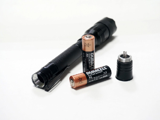 1.3W torcia elettrica principale ad alta intensità, progettazione del supporto della coda della torcia principale torcia elettrica