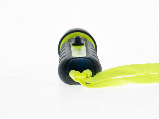 Torcia di plastica d'immersione dell'acquanauta di immersione con bombole della torcia elettrica della copertura di gomma LED