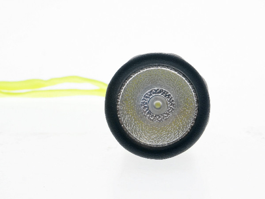 Torcia di plastica d'immersione dell'acquanauta di immersione con bombole della torcia elettrica della copertura di gomma LED