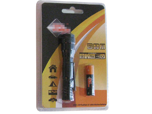 Torcia elettrica del Cree Q5 Edc Keychain, lettura flessibile della torcia elettrica tattica di Keychain