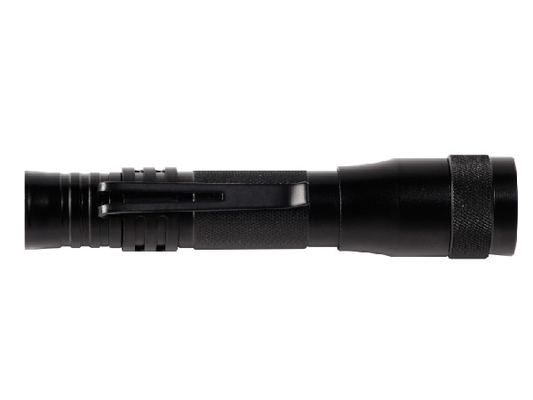 La tasca impermeabile ha condotto la torcia elettrica dell'anello portachiavi, piccola torcia elettrica di Keychain di colore nero