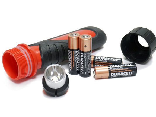 IPX8 impermeabilizzano la torcia elettrica d'immersione principale, 4AA torcia elettrica di immersione con bombole della batteria 10m