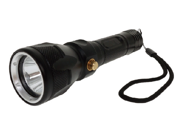 Resistenza all'acqua d'immersione della torcia elettrica IPX8 di Handsize LED con la batteria dello ione di 18650 Li