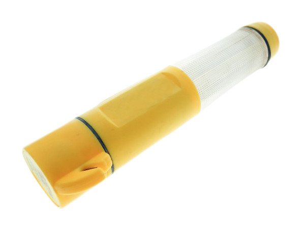 Colore di giallo della torcia elettrica di emergenza LED di batterie AA per illuminazione dell'allarme